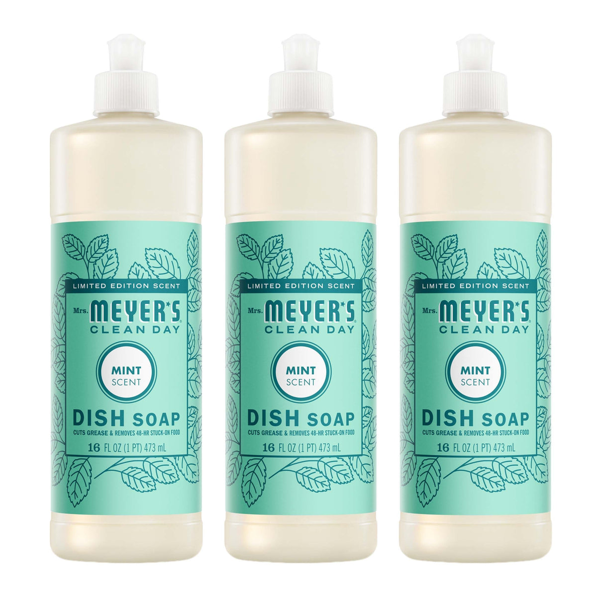 Mint Dish Soap 3-count Bundle
