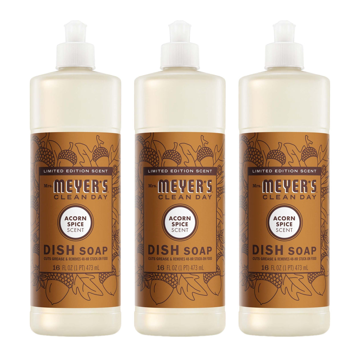 Acorn Spice Dish Soap 3-count Bundle